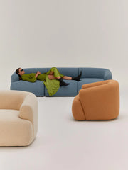 Sofá modular de bucle Sofía (3 plazas)