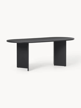 Oval Wooden Dining Table Toni,