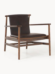 Ash Wood Lounge Chair Hayo wit
