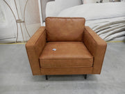 Sillón de cuero Hunter