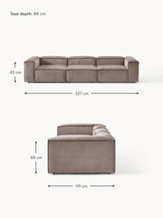 Sofá Modular Lennon (4 plazas) de Pana