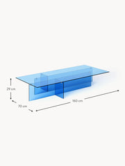 Large Glass Coffee Table Anouk
