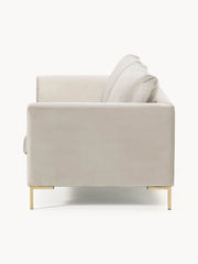 Velvet Sofa Luna (3-seater)