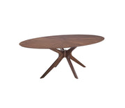 Oval Wooden Dining Table Tallin