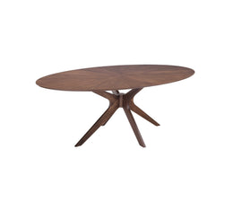Oval Wooden Dining Table Tallin