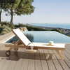 Teak Wood Sun Lounger Fun with