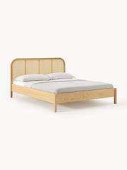 Wooden Bed Jones with Viennese