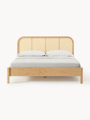 Wooden Bed Jones with Viennese
