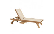 Teak Wood Sun Lounger Fun with