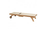 Teak Wood Sun Lounger Fun with