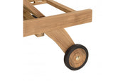 Teak Wood Sun Lounger Fun with