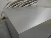 Mesa de centro Lesley con efecto metalizado