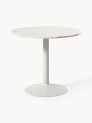 Mesa de comedor redonda de mármol Miley, Ø 90 cm